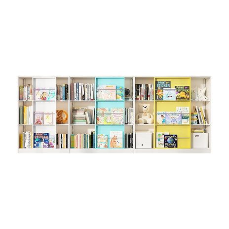 本棚　収納キャビネット　収納ラック　マガジンラック　スライド可能　可動棚板　冷間成形鋼　台輪付き　スリム　ZZJ-M006