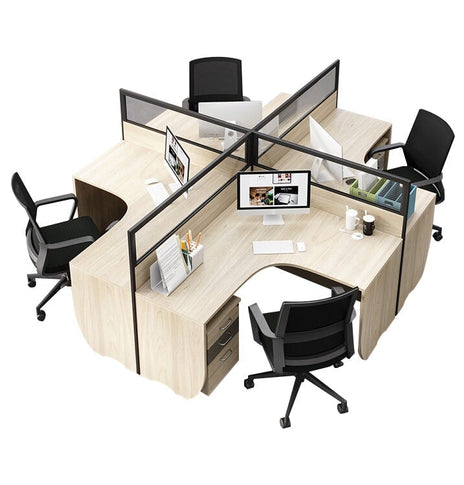 オフィス デスク おしゃれ　ナチュラルテイスト　メラミン化粧板　卓上パーテーション　配線孔　シンプルデザイン　ナチュラル　カスタマイズ可能　BGZ-M001　metamall