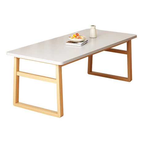 テーブル　ダイニングテーブル　ナチュラルテイスト　自然の風合い　天然木製　木製家具　ロの字脚　下肢空間　R加工　ホワイト　metamall