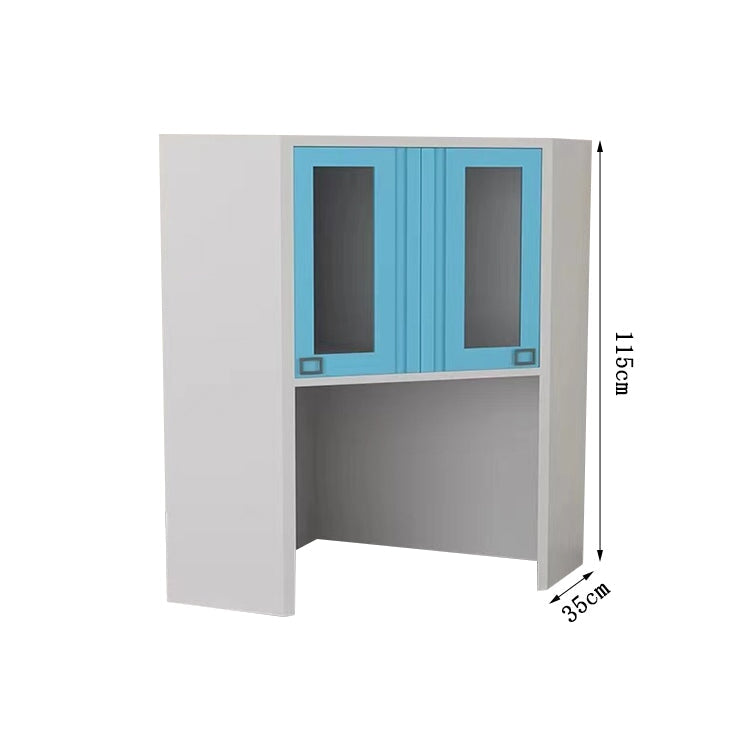 医療用キャビネット　医療棚　薬品棚　ステンレス鋼　分類収納　棚板付き　錠付き　シリンダー錠　冷間成形鋼　完全スライド　ライトブルー　カスタマイズ可能　metamall