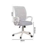 ワークチェア　オフィスチェア　デスクチェア　ミーティングチェア　ループ脚　人間工学　５本脚ベース　肘掛け　リクライニング機能　メッシュ　シンプル　ブラック　BGY-S001