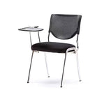 肉厚クッション　柔らか　快適　メモ台　スタッキング　省スペース　チェア　会議用チェア　研修用チェア　機能的　使いやすい　ブラック　レッド　BGY-K-043  kaguyasu