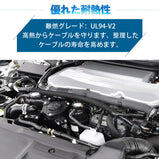 編組ケーブルスリーブ 全長3M 内径13mm 配線カバー DIY切断可能 ケーブルカバー 絶縁 防塵 耐高温 耐摩耗性 テレビ/コンピューター/自動車修理用