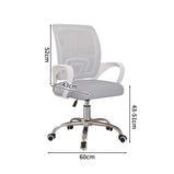 ワークチェア　オフィスチェア　デスクチェア　ミーティングチェア　ループ脚　人間工学　５本脚ベース　肘掛け　リクライニング機能　メッシュ　シンプル　ブラック　BGY-S001