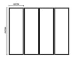 パーテーション　折りたたみ屏風　障子屏風　屏風　アルミ合金　ジョーゼット生地　折り畳み式　収納可能　シンプル　ブラック　シルバー　カスタマイズ可能　metamall