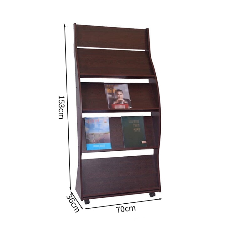 木製ラック　マガジンラック パンフレット スタンド 雑誌ラック　ZZJ-M-004