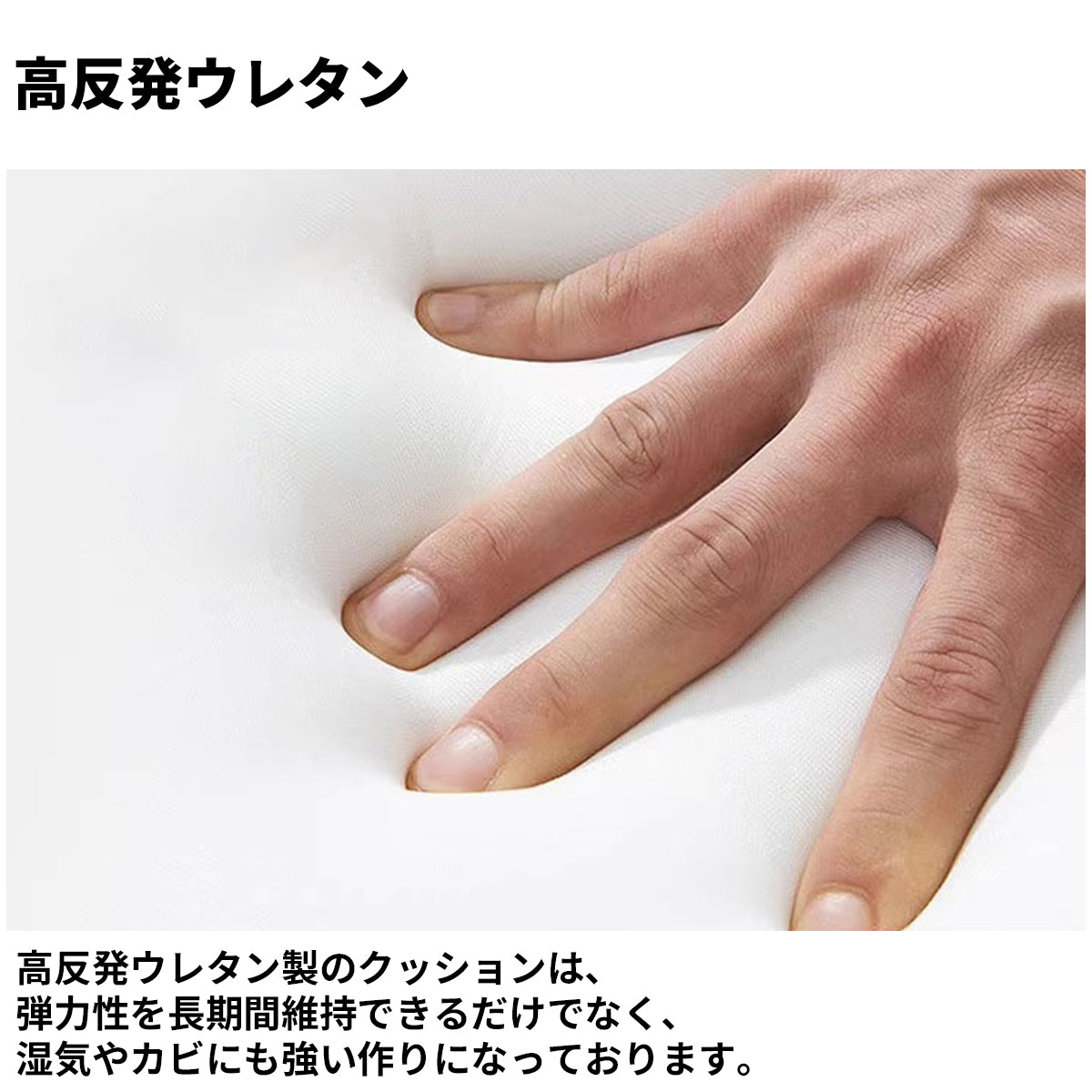 ベッド　二人用ベッド　高反発ウレタン　ナッパレザー　天然木　　背面クッション付き　高級感　BED-M066