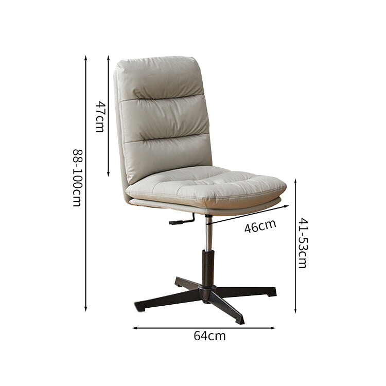 デスクチェア　ウレタンフォーム　ラテックス　360°回転可能　チェア　オフィスチェア　人間工学　ワークチェア　椅子　グレー　BGY-M025