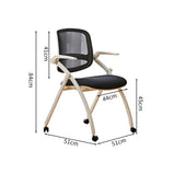 快適　弾力性　柔軟性　オフィスチェア　折り畳み式　跳ね上げ式アームレスト　人間工学　高反発ウレタン　厚み　クッション　ホワイト　ブラック　BGY-M026