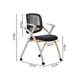 快適　弾力性　柔軟性　オフィスチェア　折り畳み式　跳ね上げ式アームレスト　人間工学　高反発ウレタン　厚み　クッション　ホワイト　ブラック　BGY-M026