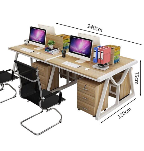 オフィスデスク デスク ワークテーブル ワークデスク 机 作業台  事務机　BGZ-M-012　metamall
