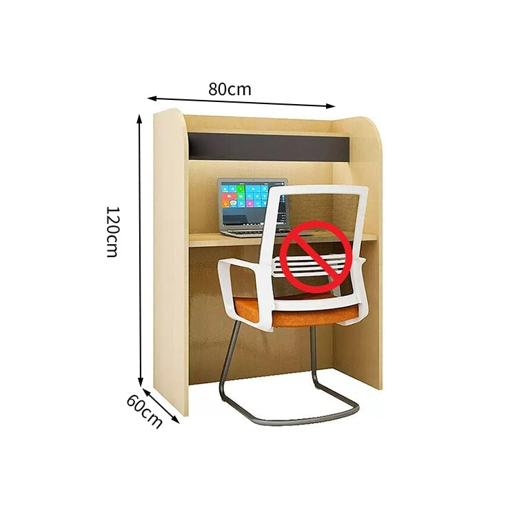 オフィスデスク　書斎デスク　事務机　木目調　　オープン収納　シリンダー錠付き　R仕上げ　グレー　ナチュラル　シンプル　カスタマイズ可能　BGZ-M-126　metamall