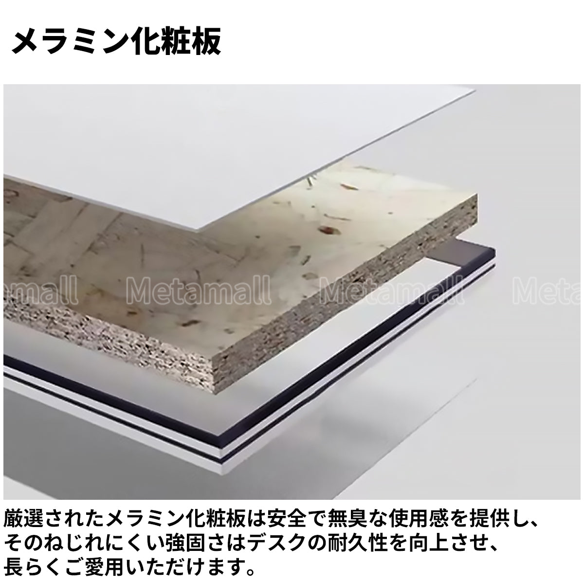 デスク　オフィスデスク　多用途デスク　作業台　事務机　カスタマイズ可能　BGZ-M-007