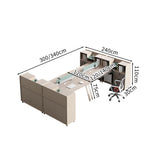 かっこいい オフィス デスク　シンプルモダン　ナチュラルテイスト　メラミン化粧板　サイドキャビネット　分類収納　スチール脚　ハの字構造　ダイヤル錠　シャビーグレー　カスタマイズ可能　BGZ-M051