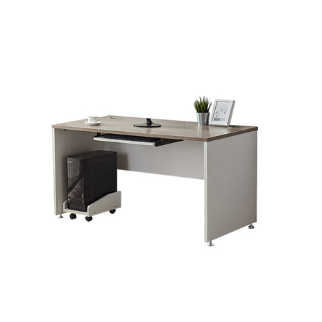 広い天板　ゆとり　配線孔　キーボードトレイ　サイドワゴン　錠付き　キャスター　デスク　ワークデスク　オフィス用　洗練　落ち着き　シンプル　カスタマイズ可能　BGZ-M068