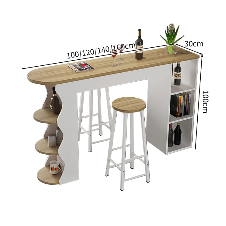 エコ板材　頑丈　耐久性　収納棚　多段式　分類収納　Ｒ仕上げ　テーブル　デスク　カウンターテーブル　ミニマル　実用的　使い勝手　カスタマイズ可能　BTZ-M021