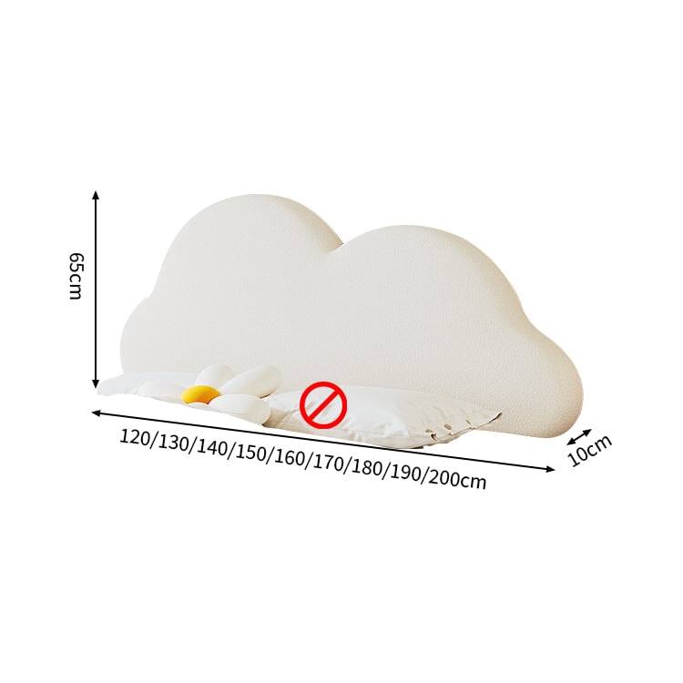 クッション　背もたれクッション　ソフトパック　柔らか　背もたれ　高通気　人間工学　ウレタンフォーム　ループパイル生地　カスタマイズ可能　ホワイト 　CTKD-M009　metamall