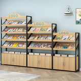 多段式　オープン式　扉付き収納　分類収納　転び止めバー　アジャスター　エコ板材　スチールフレーム　頑丈　棚　収納棚　実用　シンプル　ホワイト　ナチュラル　カスタマイズ可能　CWG-K-073