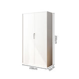 冷間成形鋼　引き戸　可動棚板　シリンダー錠　オフィスキャビネット　ファイリングキャビネット　スチール製書庫　ホワイト　カスタマイズ可能　CWG-M011