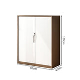 冷間成形鋼　引き戸　可動棚板　シリンダー錠　オフィスキャビネット　ファイリングキャビネット　スチール製書庫　ホワイト　カスタマイズ可能　CWG-M011