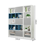 エコ素材　分類収納　バイカラーデザイン　オフィス収納　収納キャビネット　ファイリングキャビネット　書類整理棚　シンプル　モダン　カスタマイズ可能　CWG-M040