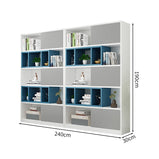 エコ素材　分類収納　バイカラーデザイン　オフィス収納　収納キャビネット　ファイリングキャビネット　書類整理棚　シンプル　モダン　カスタマイズ可能　CWG-M040