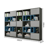 エコ素材　分類収納　バイカラーデザイン　オフィス収納　収納キャビネット　ファイリングキャビネット　書類整理棚　シンプル　モダン　カスタマイズ可能　CWG-M040