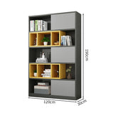 エコ素材　分類収納　バイカラーデザイン　オフィス収納　収納キャビネット　ファイリングキャビネット　書類整理棚　シンプル　モダン　カスタマイズ可能　CWG-M040