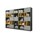 エコ素材　分類収納　バイカラーデザイン　オフィス収納　収納キャビネット　ファイリングキャビネット　書類整理棚　シンプル　モダン　カスタマイズ可能　CWG-M040