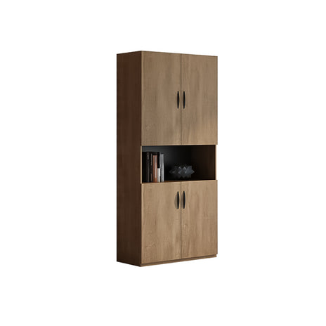 分類収納　木目調　オープン収納　大容量　収納キャビネット　オフィスキャビネット　オフィス収納　シンプル　機能的　カスタマイズ可能　CWG-M051