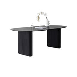 ダイニングテーブル　テーブル　食卓　リブ加工　楕円形　ホワイトアッシュ材　木目調　耐荷重　ローマ風　手作業　カスタマイズ可能　CZ-M074