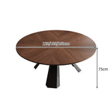 炭素鋼脚　安定性　重厚感　天然木　二重天板　回転　取り外し　面取り加工　幅広　ゆとり　テーブル　ダイニングテーブル　食卓　木目調　穏やか　落ち着き　CZ-M077