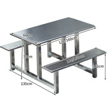 テーブル　ダイニングテーブル　セット　ステンレス鋼　耐荷重　お手入れ簡単　安定感　シンプル　カスタマイズ可能　CZ-M080