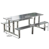 テーブル　ダイニングテーブル　セット　ステンレス鋼　耐荷重　お手入れ簡単　安定感　シンプル　カスタマイズ可能　CZ-M080