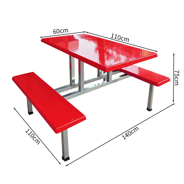 ガーデンテーブル・チェアセット　スチールフレーム　焼付塗装　焼付ワニス　高耐候性　屋外　アウトドア　堅固　ブルー　レッド　HWZY-M038