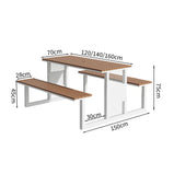 アウトドア　セット　テーブル　椅子　チェア　耐候性　長持ちしやすい　スチールフレーム　樹脂木材　デザイナーズ　高品質　グリーン　カスタマイズ可能　HWZY-M041