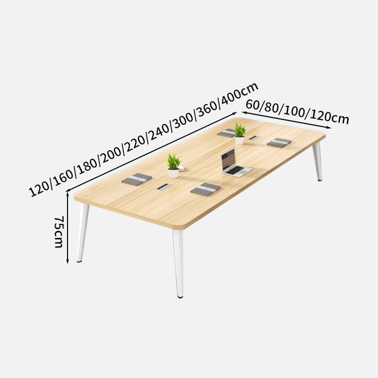 会議用テーブル　ミーティングテーブル　大型会議用デスク　オフィステーブル　テーブル　カスタマイズ可能　HYZ-K-006