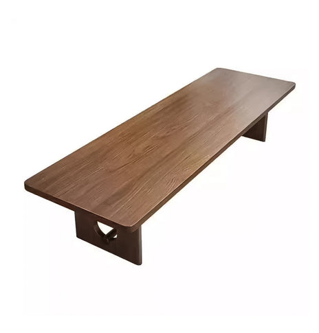 ウォルナット　デザイナーズ　会議テーブル　ミーティングテーブル　天然木　オフィステーブル　テーブル　カスタマイズ可能　HYZ-M064