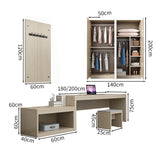 客室用テーブル　ホテル家具　客室向け　エコ素材　ライティングデスク　チェア付き　ウレタンフォーム　収納　分類収納　高級　グレー　 JDGZ-M004　metamall