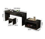 ホテル家具　ホテル客室向けデスク　ライティングデスク　客室向け　業務用　エコ素材　ライティングデスク　耐熱性　耐水性　木目調　JDGZ-M005　metamall