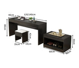 ホテル家具　ホテル客室向けデスク　ライティングデスク　客室向け　業務用　エコ素材　ライティングデスク　耐熱性　耐水性　木目調　JDGZ-M005　metamall