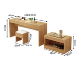 ホテル家具　ホテル客室向けデスク　ライティングデスク　客室向け　業務用　エコ素材　ライティングデスク　耐熱性　耐水性　木目調　JDGZ-M005　metamall