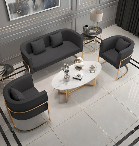 ロビー用ソファ　応接ソファー 応接セット ソファー 受付ソファー　JDSF-M-004