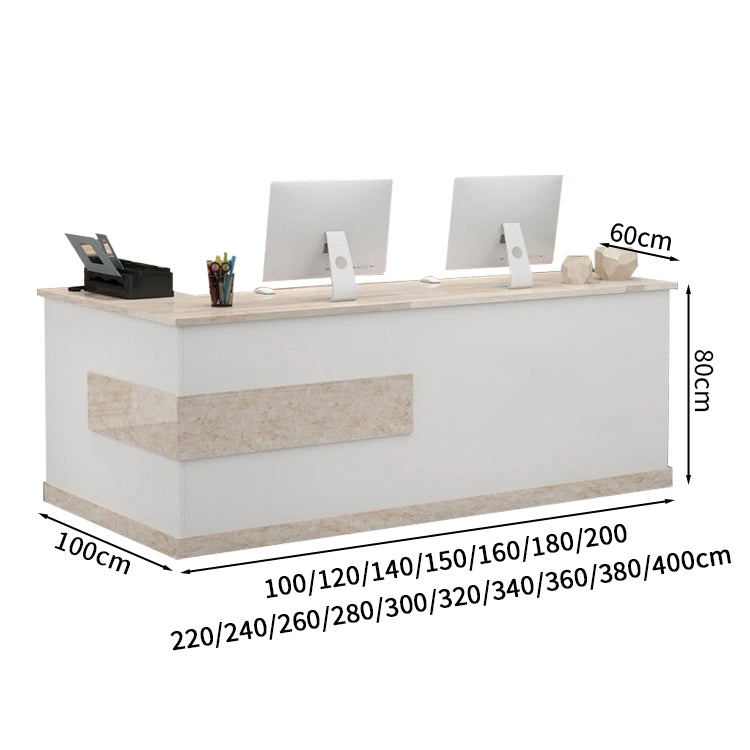 受付カウンター　L字カウンター 受付台 オフィス受付 エントランス受付 100cm 140cm 200cm 300cm　JDT-M-002