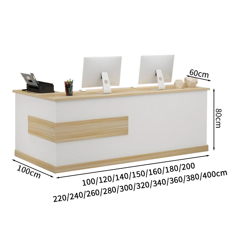 受付カウンター　L字カウンター 受付台 オフィス受付 エントランス受付 100cm 140cm 200cm 300cm　JDT-M-002