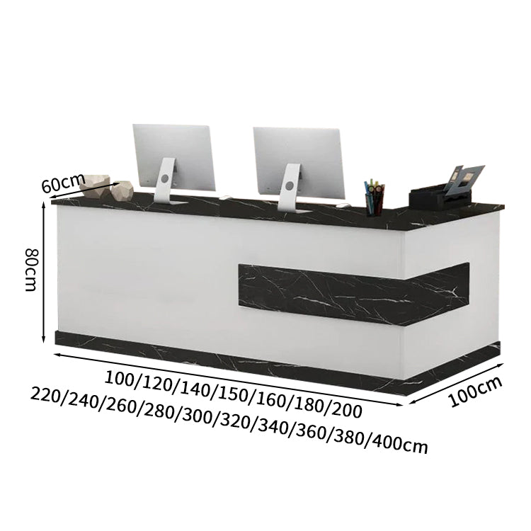受付カウンター　L字カウンター 受付台 オフィス受付 エントランス受付 100cm 140cm 200cm 300cm　JDT-M-002