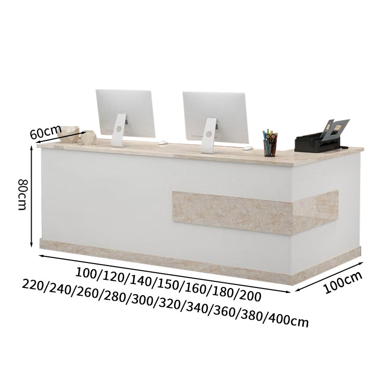 受付カウンター　L字カウンター 受付台 オフィス受付 エントランス受付 100cm 140cm 200cm 300cm　JDT-M-002