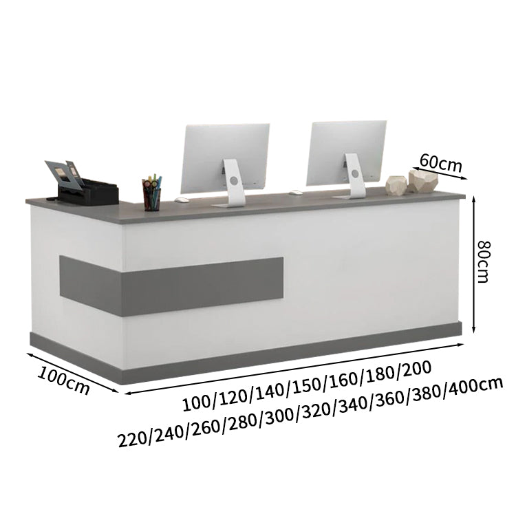 受付カウンター　L字カウンター 受付台 オフィス受付 エントランス受付 100cm 140cm 200cm 300cm　JDT-M-002