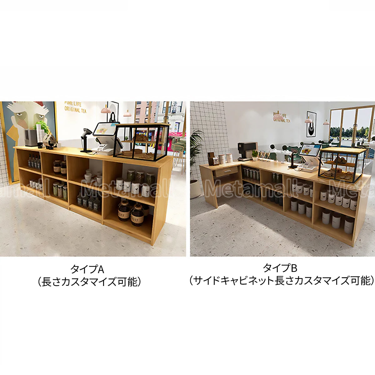 受付カウンター　 カウンター 　受付台　 オフィス受付　 エントランス受付　 レジ台　カスタマイズ可能　JDT-M-020