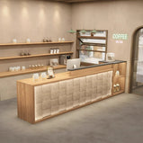受付台　受付　受付カウンター　ハイカウンター　機能性　収納　ベニヤ合板　エコ素材　ライト　鍵付き引き出し　ナチュラル　カスタマイズ可能　JDT-M105